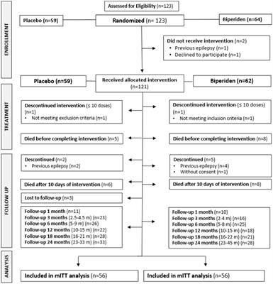 Initial clinical evidence on biperiden as antiepileptogenic after traumatic brain injury—a randomized clinical trial